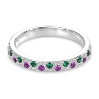 Starry Night Milgrain Vritta Band