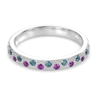 Starry Night Milgrain Vritta Band