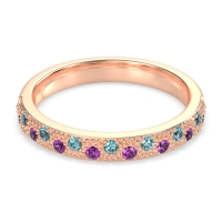 Starry Night Milgrain Vritta Band