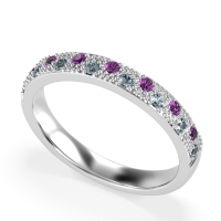 Starry Night Milgrain Vritta Band