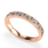 Starry Night Milgrain Vritta Band