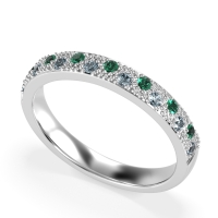 Starry Night Milgrain Vritta Band