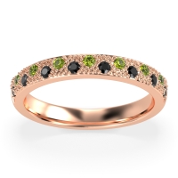 Starry Night Milgrain Vritta Band