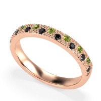 Starry Night Milgrain Vritta Band