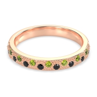 Starry Night Milgrain Vritta Band