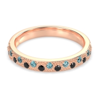 Starry Night Milgrain Vritta Band