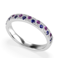 Starry Night Milgrain Vritta Band