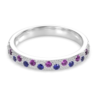 Starry Night Milgrain Vritta Band