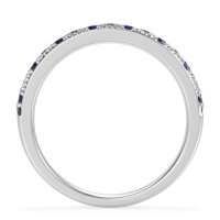 Starry Night Milgrain Vritta Band