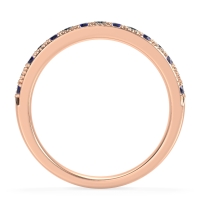 Starry Night Milgrain Vritta Band