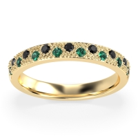 Starry Night Milgrain Vritta Band