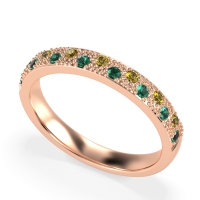 Starry Night Milgrain Vritta Band