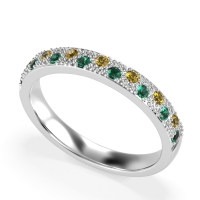 Starry Night Milgrain Vritta Band