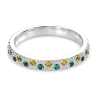 Starry Night Milgrain Vritta Band