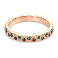 Starry Night Milgrain Vritta Band