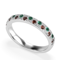 Starry Night Milgrain Vritta Band