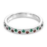 Starry Night Milgrain Vritta Band