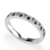 Starry Night Milgrain Vritta Band