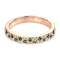 Starry Night Milgrain Vritta Band