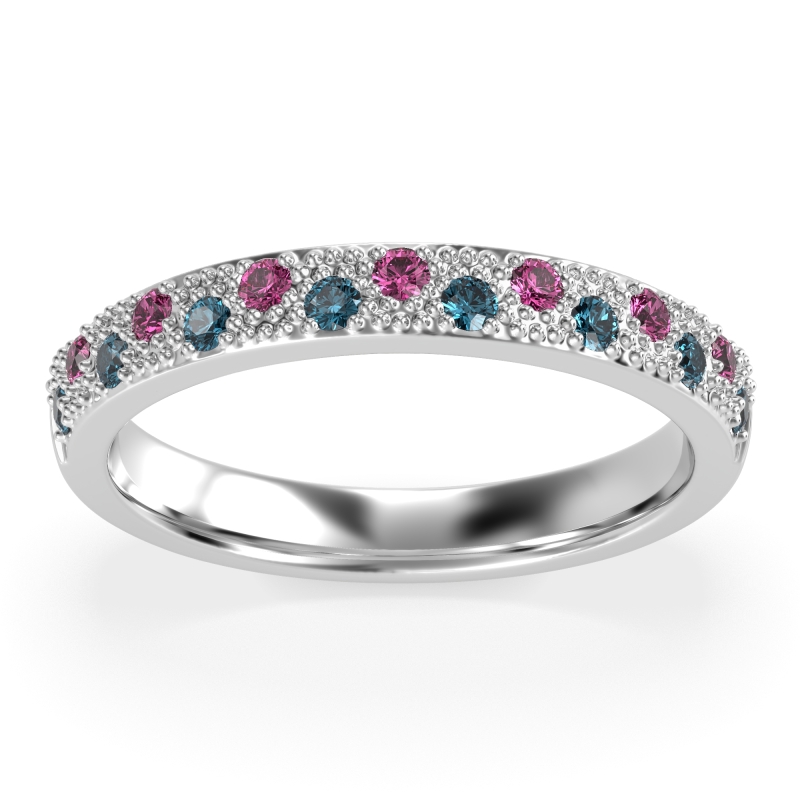 Starry Night Milgrain Vritta Band