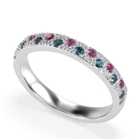 Starry Night Milgrain Vritta Band