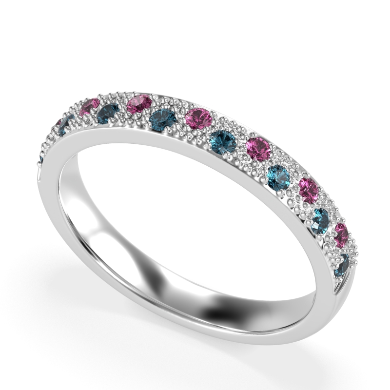 Starry Night Milgrain Vritta Band