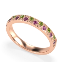 Starry Night Milgrain Vritta Band