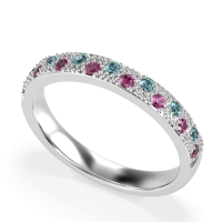 Starry Night Milgrain Vritta Band