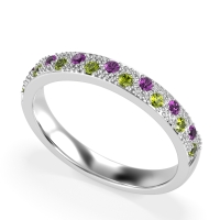 Starry Night Milgrain Vritta Band