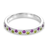 Starry Night Milgrain Vritta Band