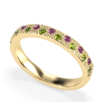 Starry Night Milgrain Vritta Band