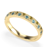 Starry Night Milgrain Vritta Band