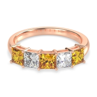 Classic Princess Cut Vayu Band