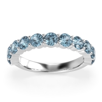 Classic Three-Quarter Eternity Manas Band