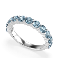 Classic Three-Quarter Eternity Manas Band