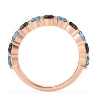 Classic Three-Quarter Eternity Manas Band