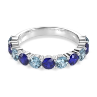 Classic Three-Quarter Eternity Manas Band