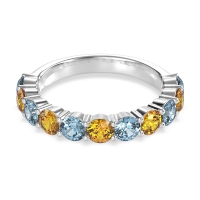 Classic Three-Quarter Eternity Manas Band