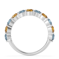 Classic Three-Quarter Eternity Manas Band