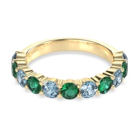 Classic Three-Quarter Eternity Manas Band