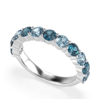 Classic Three-Quarter Eternity Manas Band