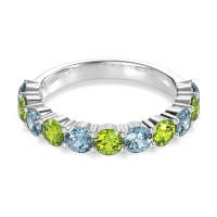 Classic Three-Quarter Eternity Manas Band