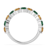 Classic Three-Quarter Eternity Manas Band