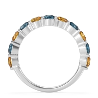 Classic Three-Quarter Eternity Manas Band