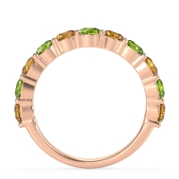 Classic Three-Quarter Eternity Manas Band