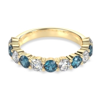 Classic Three-Quarter Eternity Manas Band