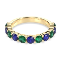 Classic Three-Quarter Eternity Manas Band