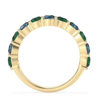 Classic Three-Quarter Eternity Manas Band