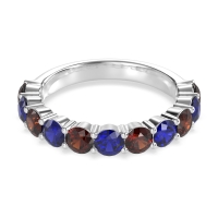 Classic Three-Quarter Eternity Manas Band