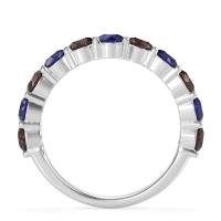 Classic Three-Quarter Eternity Manas Band